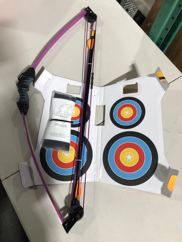 Photo 2 of Bear Archery Scout Bow Set Purple