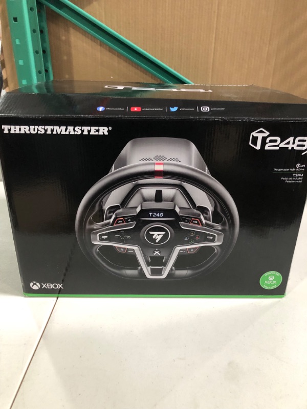 Photo 2 of ***PARTS ONLY*** Thrustmaster T248X Next Level Racing package T248 Bundle + NRL Xbox