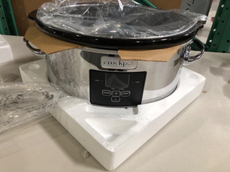 Photo 2 of crock-pot sccpvf710-p slow cooker, 7 quart, polished