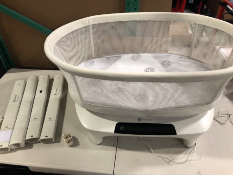 Photo 2 of 4moms MamaRoo Sleep Bassinet, Baby Bedside Bassinet, Supports Baby’s Sleep with Adjustable Features – 5 Motions, 5 Speeds, 4 Soothing Sounds and 2 Heights