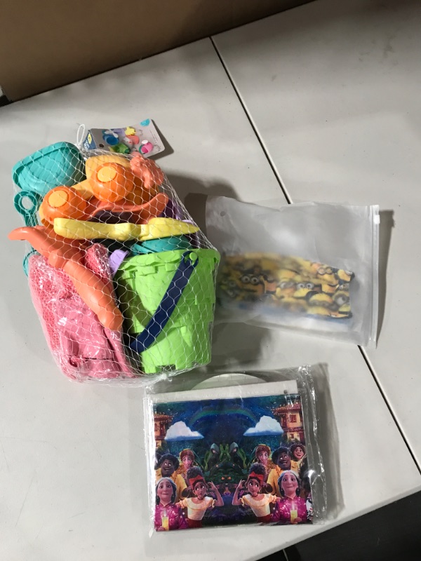 Photo 1 of Kids Bundle- Sand toys, minion toy, Birthday party set