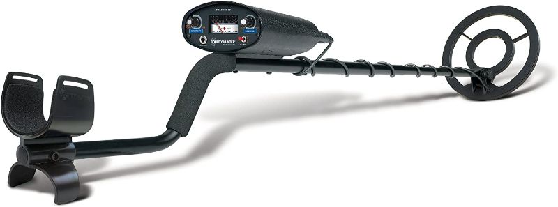 Photo 2 of Bounty Hunter TK4 Tracker IV Metal Detector, 8-inch Waterproof Coil Detects, Black
