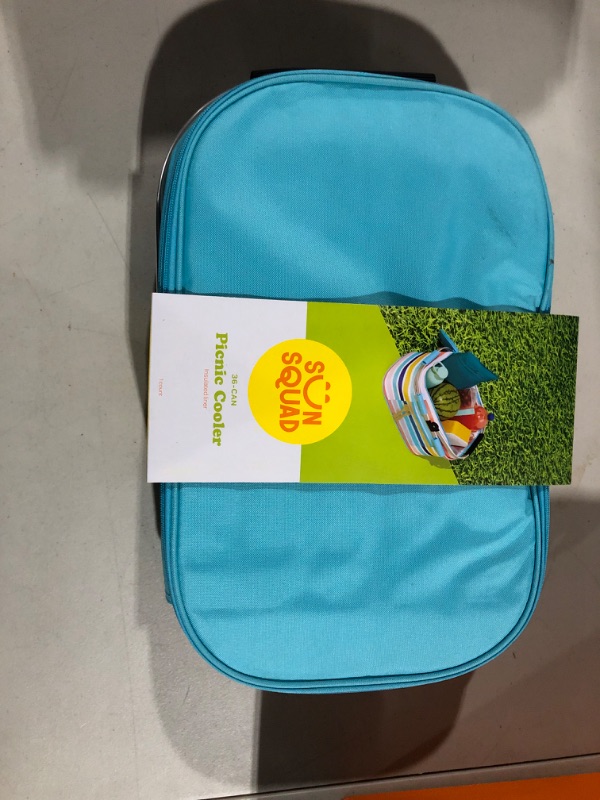 Photo 2 of 13.5qt Picnic Cooler Stripe - Sun Squad