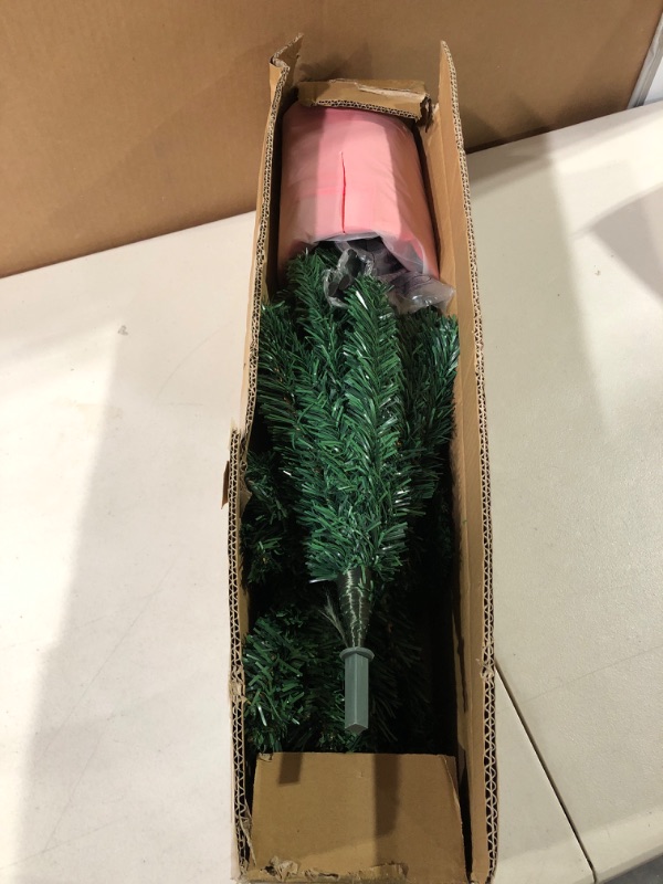 Photo 1 of 4Ft Christmas Tree Artificial Decorations, Includes Metal Stand Xmas Tree 4FT