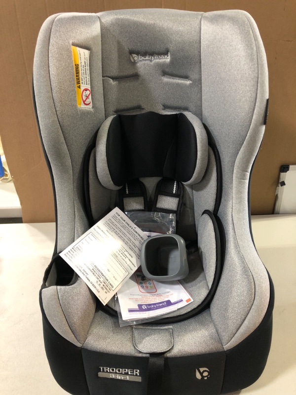 Photo 3 of Baby Trend Trooper 3-in-1 Convertible Car Seat, Moondust 