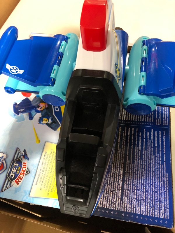 Photo 3 of Paw Patrol Jet to The Rescue Deluxe Transforming Spiral Rescue Jet with Lights and Sounds, Amazon Exclusive