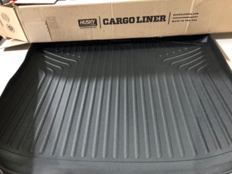 Photo 2 of Husky Liners Weatherbeater Series | Cargo Liner - Black | Fits 2017-2022 Jeep Compass - 1 Pcs