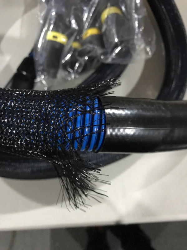 Photo 1 of Cen-Tec Systems 95556 Antistatic Vacuum Hose and Shop Vacs with Expanded Multi-Brand Power Tool Adapter Set, 16 Ft Protective Sleeve,
