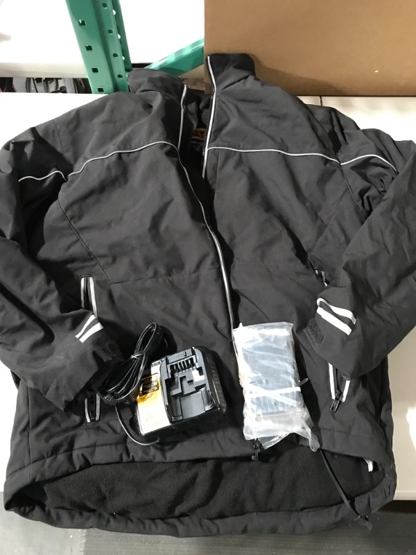 Photo 2 of DEWALT Heated Lightweight Soft Shell Jacket DEWALT Heated Lightweight Soft Shell Jacket Kit X-Large With 2.0ah Battery and Charger