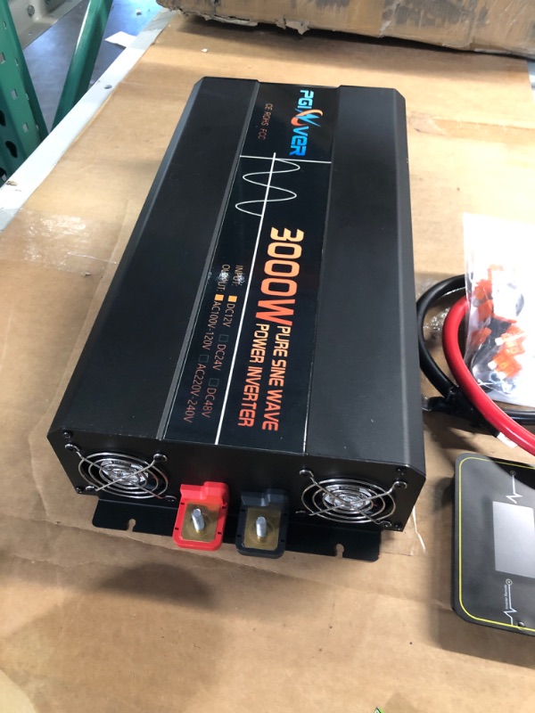 Photo 4 of **PARTS ONLY** 3000 Watts Power Inverter, Pure Sine Wave 12V to 120V Car Inverter - 3000W/6000W 3000W Pure Sine