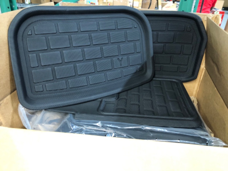 Photo 2 of KIKIMO Tesla Model Y Cargo Mat Cargo Liners Heavy Duty Floor Mats