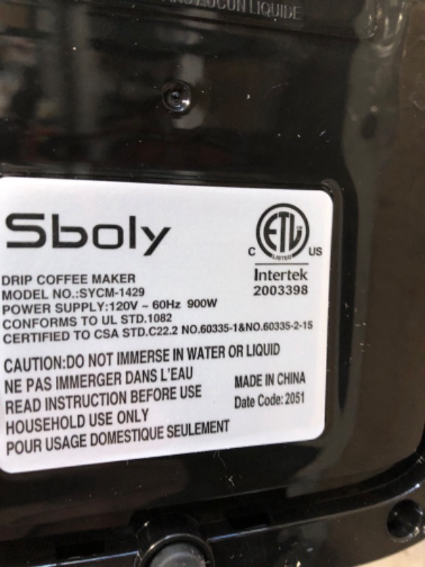 Photo 1 of Thermal Coffee Maker 8 Cup, Programmable Coffee Maker Drip with Strength Control, Stainless Steel Coffee Maker with Timer & Automatic Start