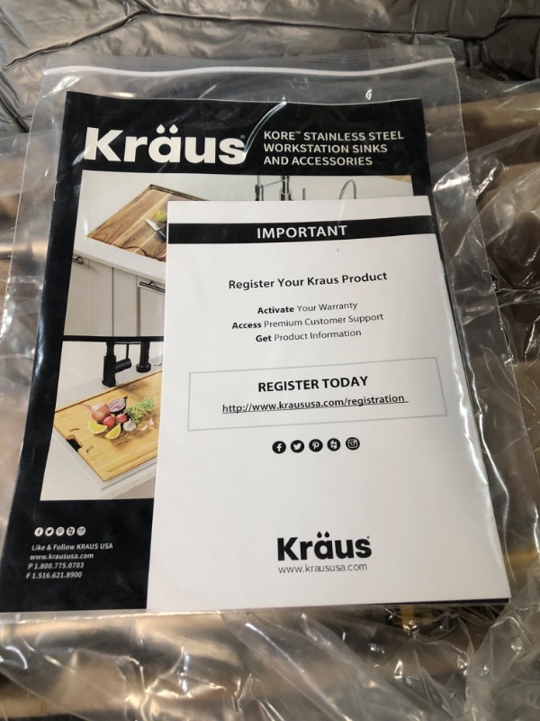 Photo 3 of [USED] Kraus KFF-1610SFS Bolden Pull-Down Kitchen Faucet 