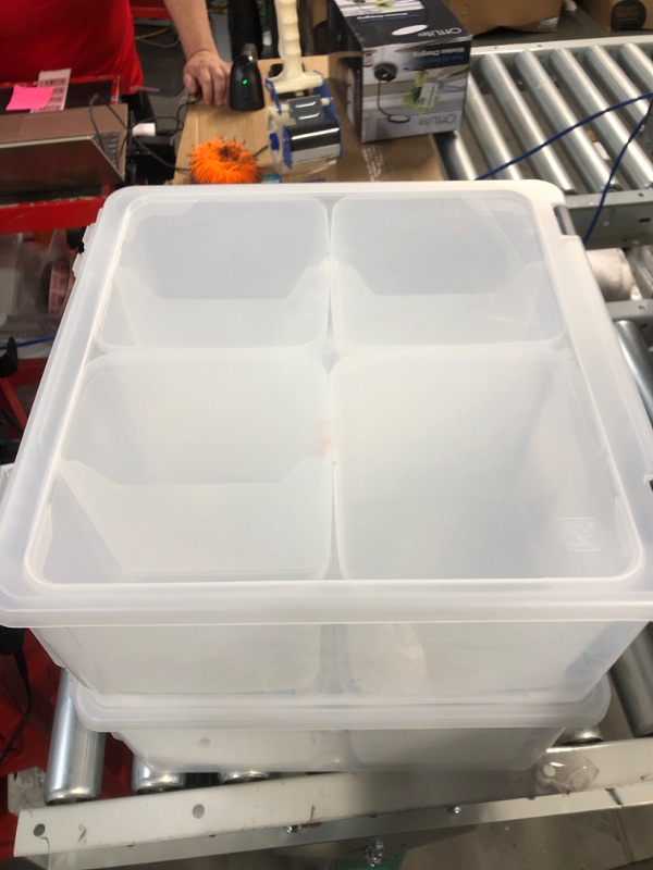 Photo 1 of 2 PLASTIC TUBS 15'X15' USED 