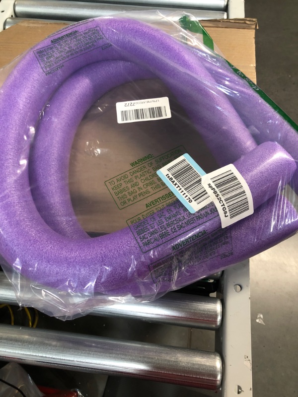 Photo 2 of -USED- Floating Pool Noodles Foam Tube, Thick Noodles for Floating in The Swimming Pool, Assorted Colors, 52 Inches Long Purple