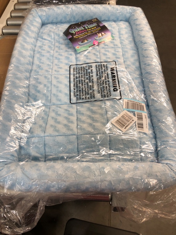 Photo 2 of 36L-Inch Blue Dog Bed 