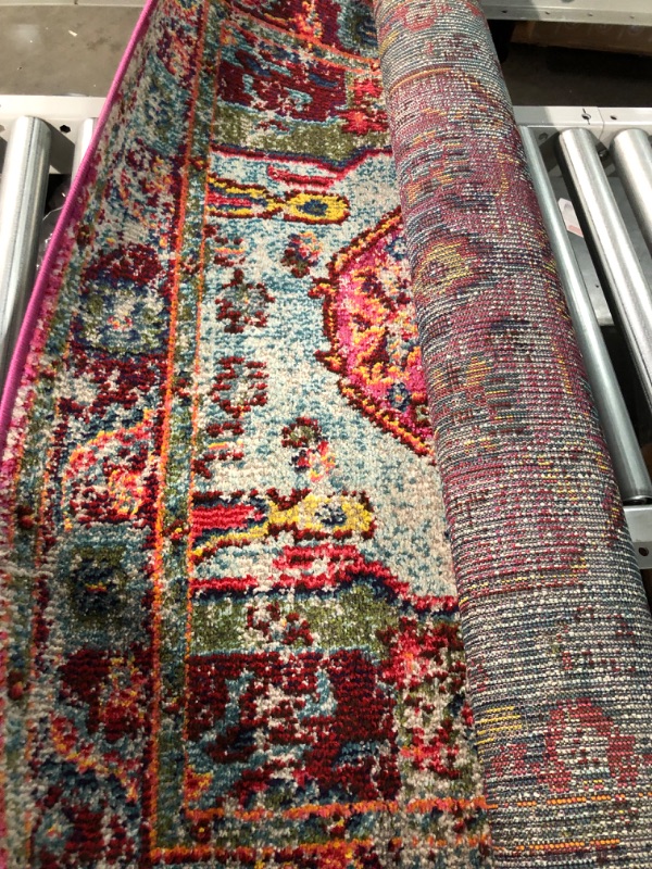 Photo 2 of [USED] nuLOOM Waterfall Vintage Abstract Area Rug