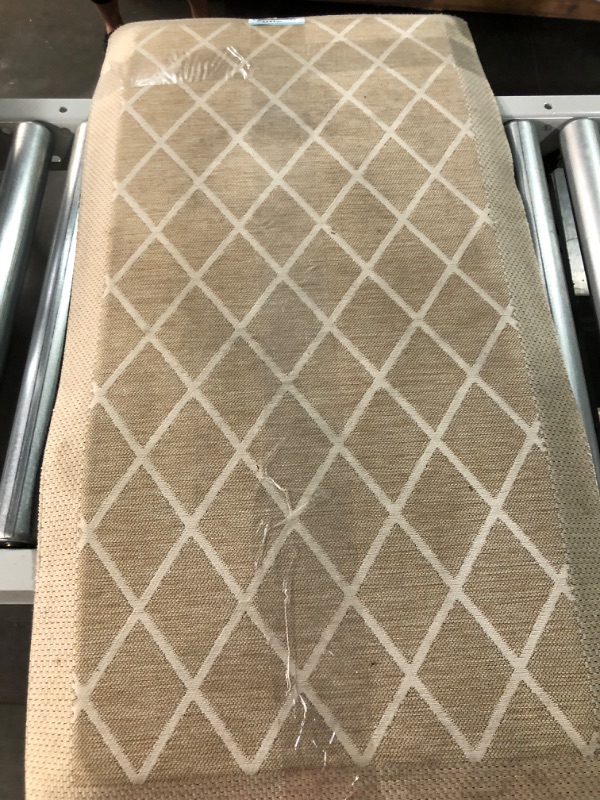 Photo 3 of [USED] Martha Stewart Miles 20"x39" Anti-Fatigue Kitchen Mat - Beige