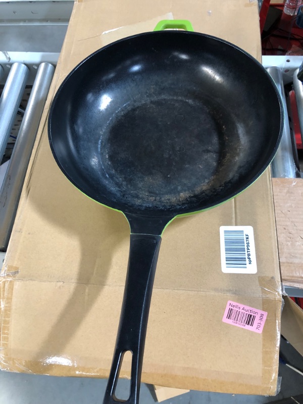 Photo 2 of 14" Green Earth Wok by Ozeri, with Smooth Ceramic Non-Stick Coating (100% PTFE and PFOA Free) Green 14"