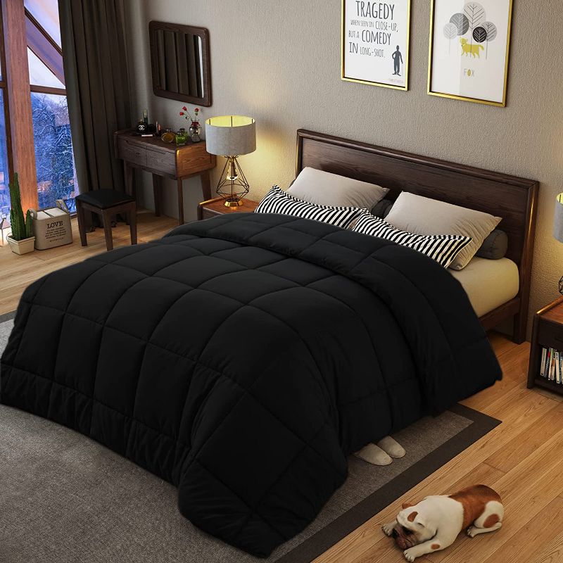 Photo 1 of ***USED*** Comforter, Black, King Size