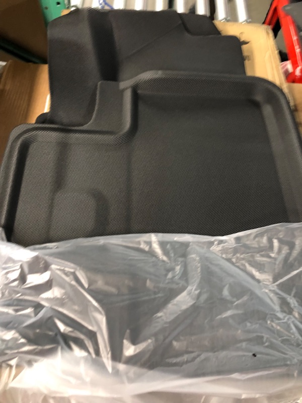 Photo 2 of TAPTES All-Weather Floor Mats for Tesla Model Y 2021 2022 Accessories Custom Fit TPE Car Floor Liners Cargo Tray 