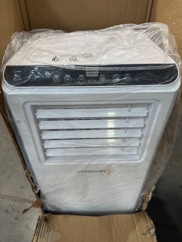 Photo 2 of ***SEE NOTES*** VAGKRI Portable Air Conditioner 8000 BTU 3-in-1 AC Unit with Fan & Dehumidifier, Cools up to 250 sq. ft, LED Display, Remote Control, Timer