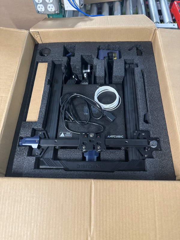 Photo 2 of ***SEE NOTES*** Anycubic Kobra 3D Printer Auto Leveling, FDM 3D Printers with Self-Developed ANYCUBIC LeviQ Leveling and Removable Magnetic Platform, Printing Size 8.7x8.7x9.84 inch