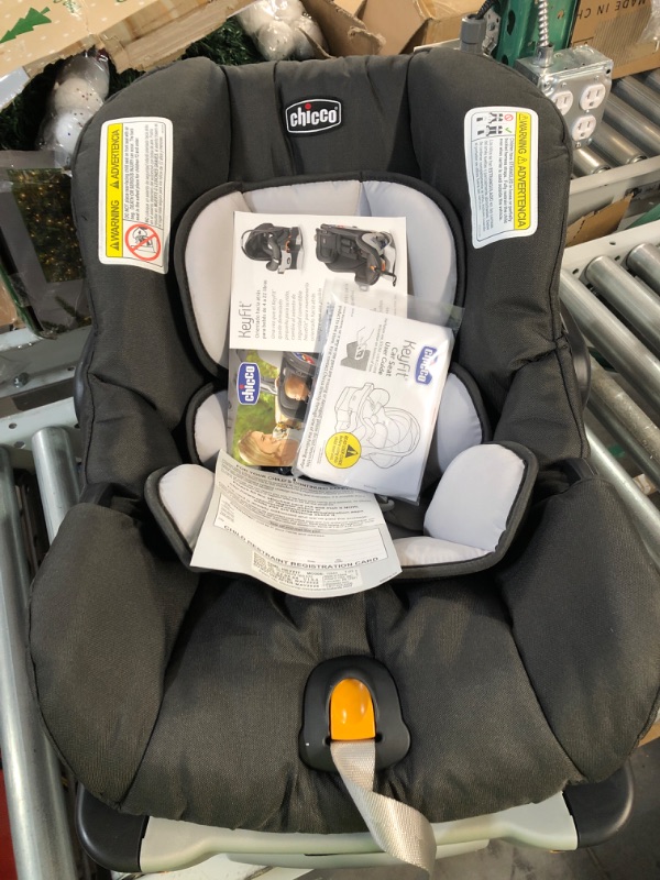 Photo 2 of Chicco KeyFit Infant Car Seat and Base | Rear-Facing Seat for Infants 4- 22 lbs. | Includes Infant Head and Body Support | Compatible with Chicco Strollers | Baby Travel Gear Encore 1 Count (Pack of 1) KeyFit Car Seat