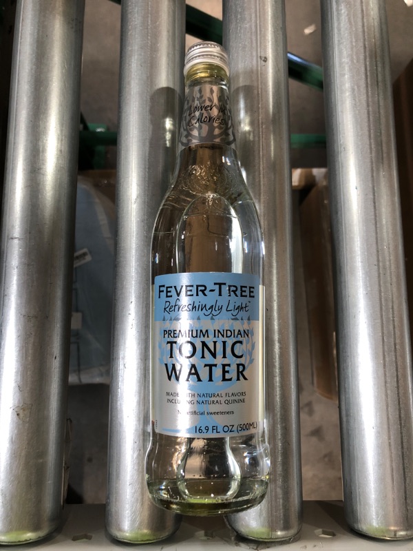 Photo 2 of **DAMAGED, SEE NOTES** Fever Tree Soda Tonic Wtr Indian, Pack of 8 bottles