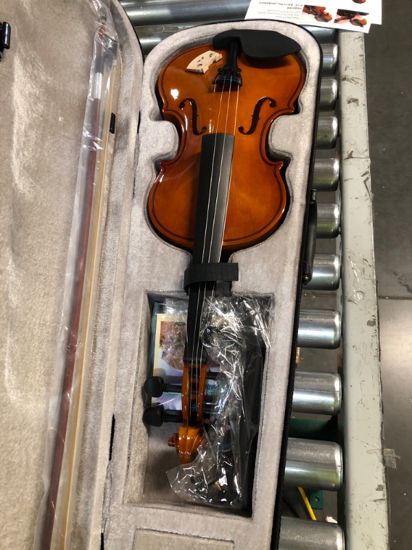 Photo 2 of **DAMAGED, SEE NOTES** DEBEIJIN Adults Kids Violin - Premium Violin for Kids Beginners - Ready To Play 4/4 Violin