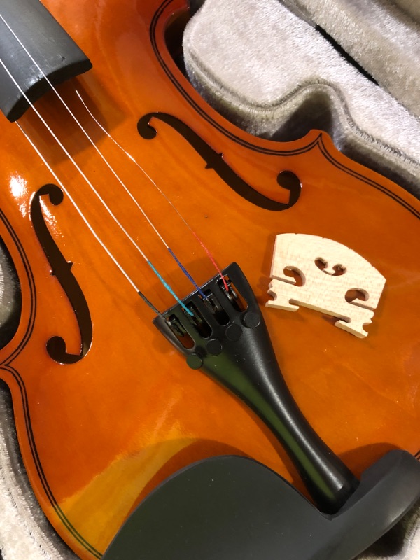 Photo 3 of **DAMAGED, SEE NOTES** DEBEIJIN Adults Kids Violin - Premium Violin for Kids Beginners - Ready To Play 4/4 Violin