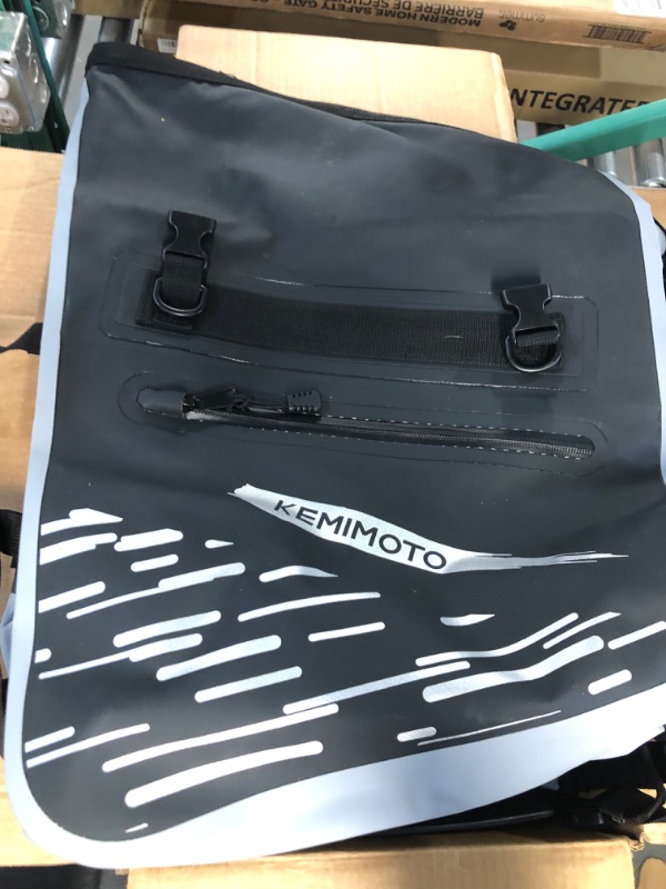 Photo 2 of kemimoto Motorcycle Saddlebags Waterproof 70l Dirt Bike Saddle Bags Side Bag Adventure Touring Street Bike Dual Sport Bike