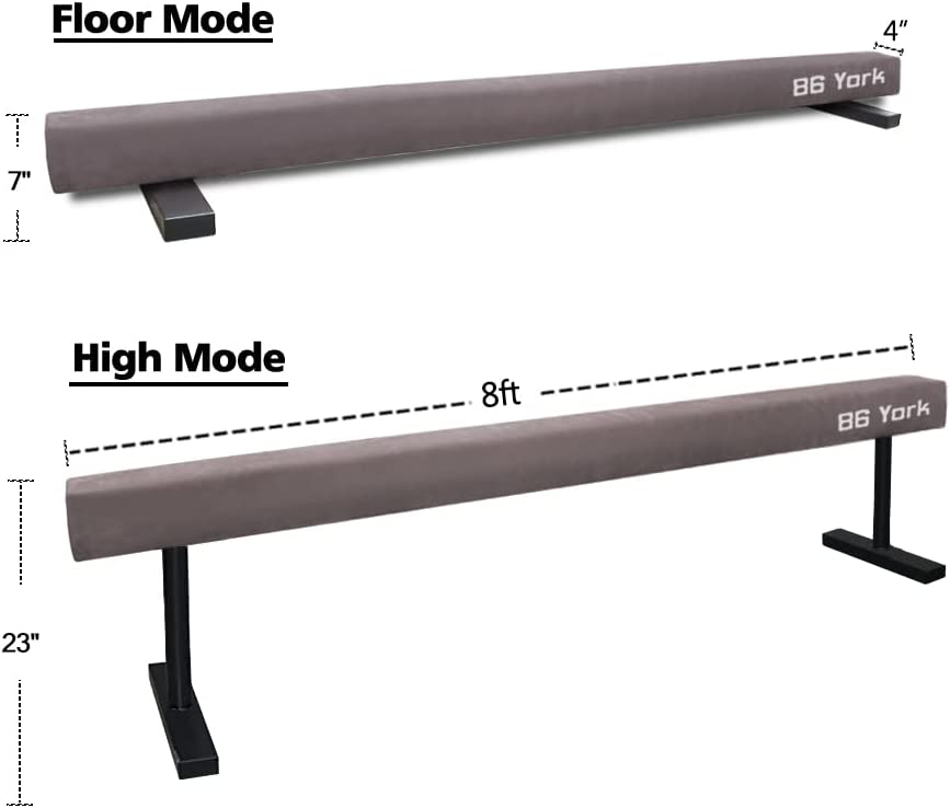 Photo 2 of (pink) 86 York Adjustable Balance Beam Gymnastic Equipment 8ft ?70.9 x 8.7 x 5.9 inches