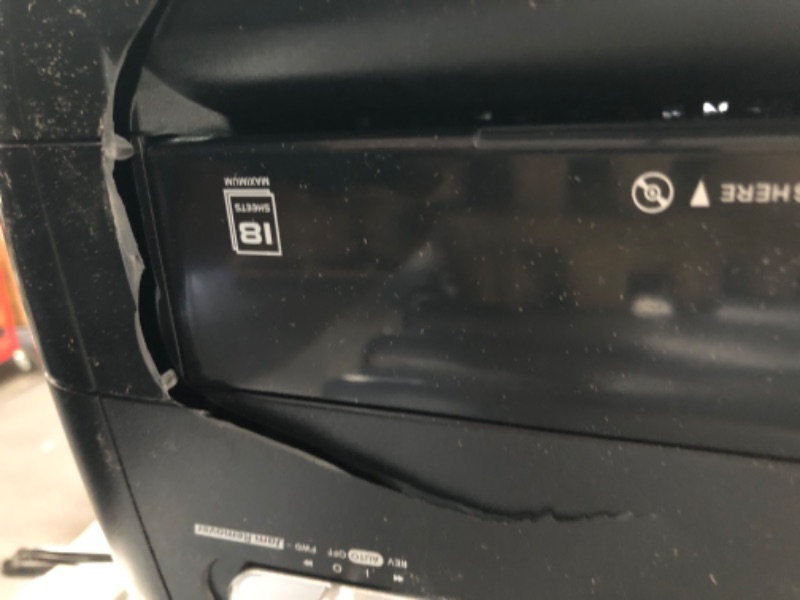 Photo 1 of [dmg] Aurora AU1800XA Anti-Jam 18-Sheet Crosscut Paper/CD and Credit Card Shredder/ 6-Gallon pullout Basket