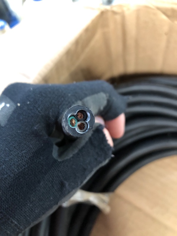 Photo 1 of 100 Foot of 12/3 Electrical Wire 20 Amp Rating