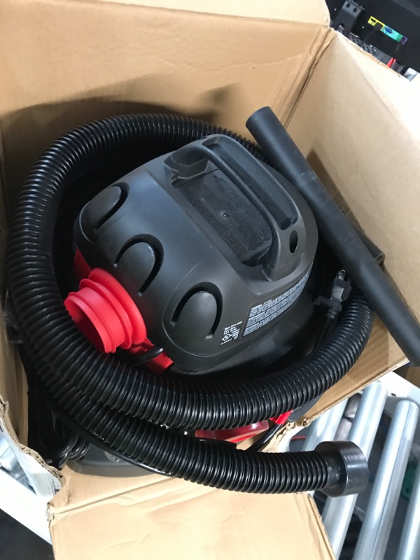 Photo 3 of Shop-Vac 8 Gallon 6.0 Peak HP Wet/Dry Vacuum