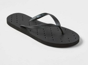 Photo 1 of  Shower Flip Flop Black - Room Essentials s,m,l 