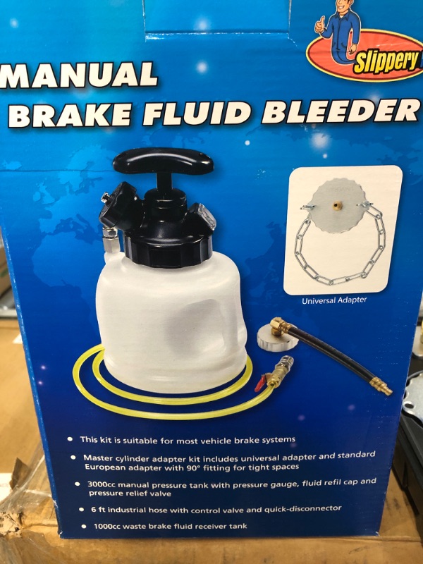 Photo 3 of FIRSTINFO A1163HK3 Pressure Brake Fluid Bleeder Kit - Pressure TankBottle 3L+11pcs Adapters