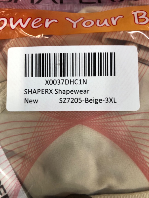 Photo 1 of SHAPERX Shapewear Tummy Control Size 3XL