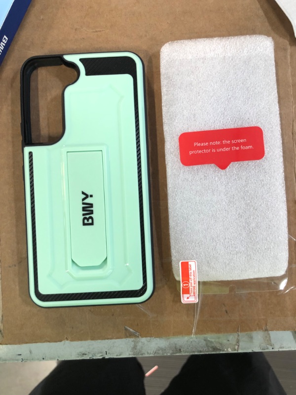 Photo 2 of Tiffany Blue Samsung S22 PLUS Phone Case With Stand