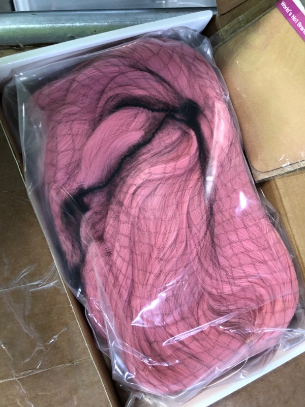 Photo 2 of BRAND NEW Pink Wig and Cap set, BRAND NEW 