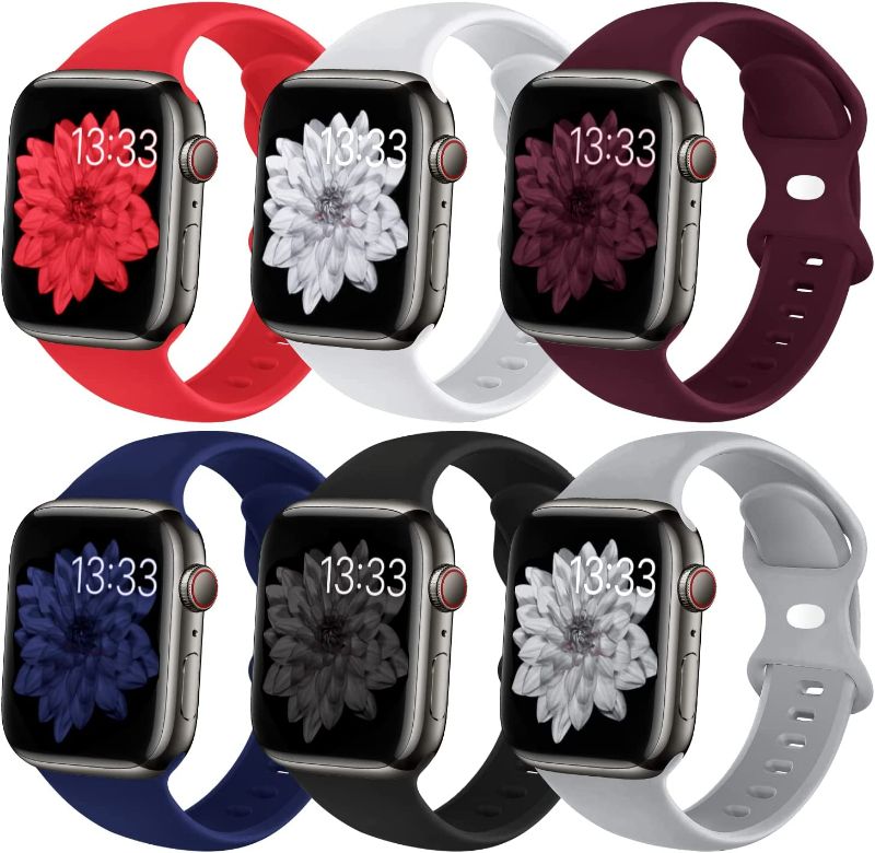 Photo 1 of Apple Watch Sport Band 6 Pack 