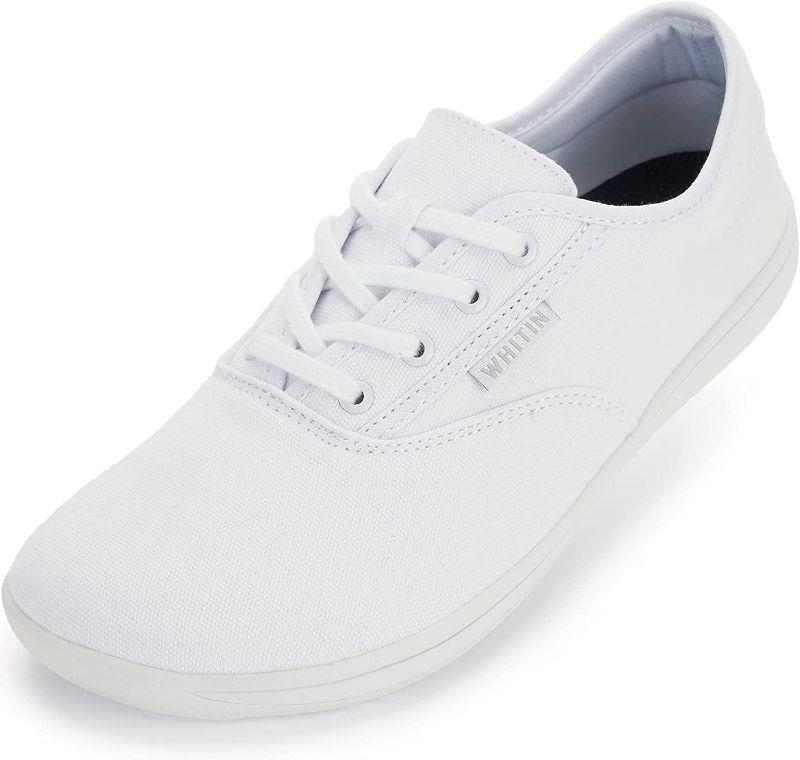 Photo 1 of Whitin White Canvas Shoe Size 39