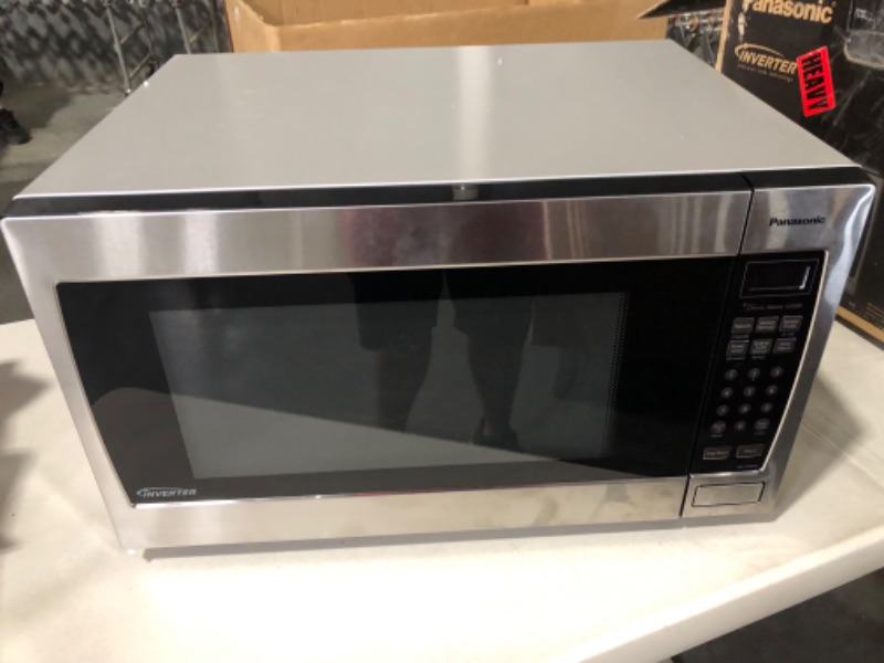 Photo 5 of **SEE NOTES**
Panasonic Microwave Oven NN-SN966S Stainless Steel