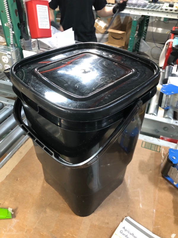 Photo 3 of All Seasons Indoor Composter 5 Gallon Black Compost Bin 