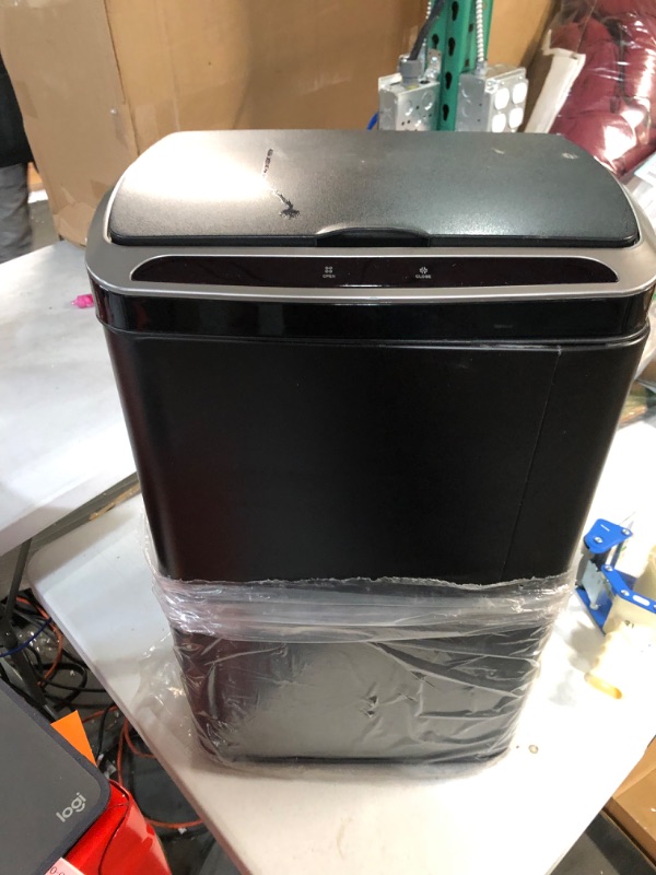 Photo 2 of  13 Gallon Hands-Free Motion Sensor Trash Can