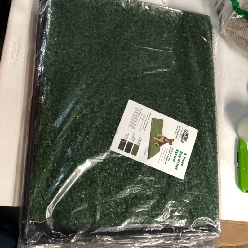 Photo 2 of Artificial Grass Puppy Pee Pad for Dogs and Small Pets - 20x25 