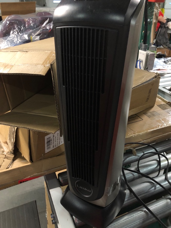 Photo 2 of *MISSING REMOTE* Lasko Products Lasko 1500 Watt 2 Speed Ceramic Oscillating Tower Heater with Remote