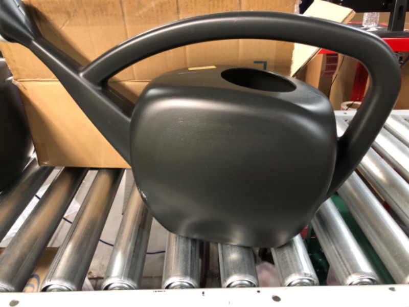 Photo 2 of 2gal Novelty Watering Can Black - Room Essentials
