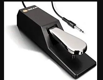 Photo 1 of **NEW** Universal Sustain Pedal with Piano Style Action For MIDI Keyboards, Digital Pianos & More